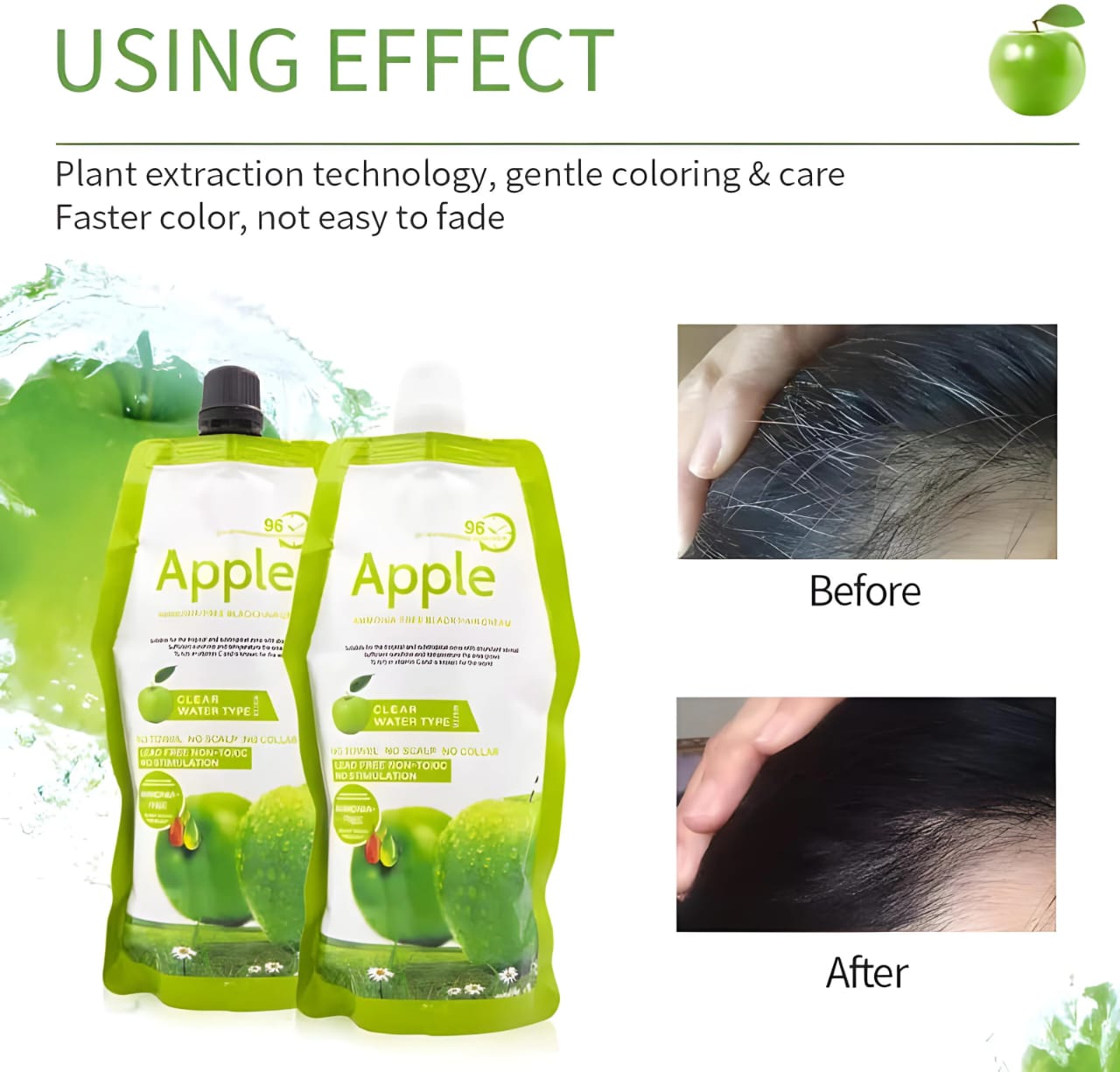 Premium Quality Apple Hair Color